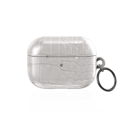 White Plush AirPod Case - Blunt Cases