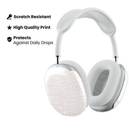 White Plush AirPod Max Case - Blunt Cases
