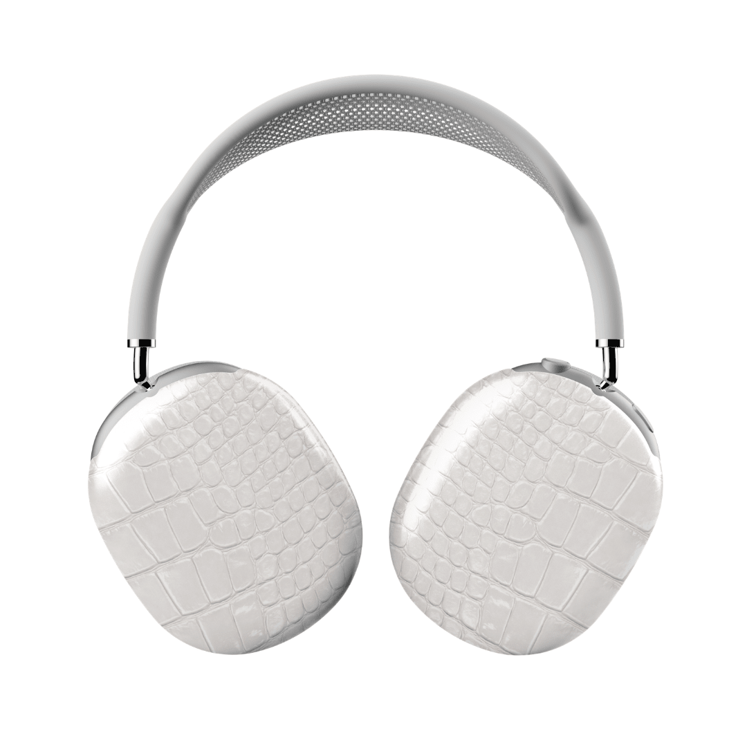 White Plush AirPod Max Case - Blunt Cases