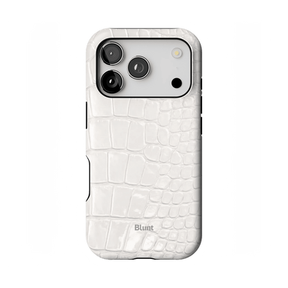 White Plush iPhone Case - Blunt Cases
