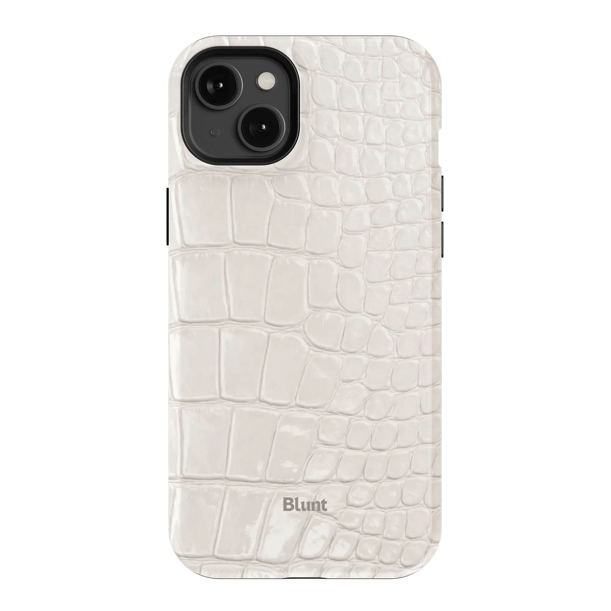 White Plush iPhone Case - Blunt Cases