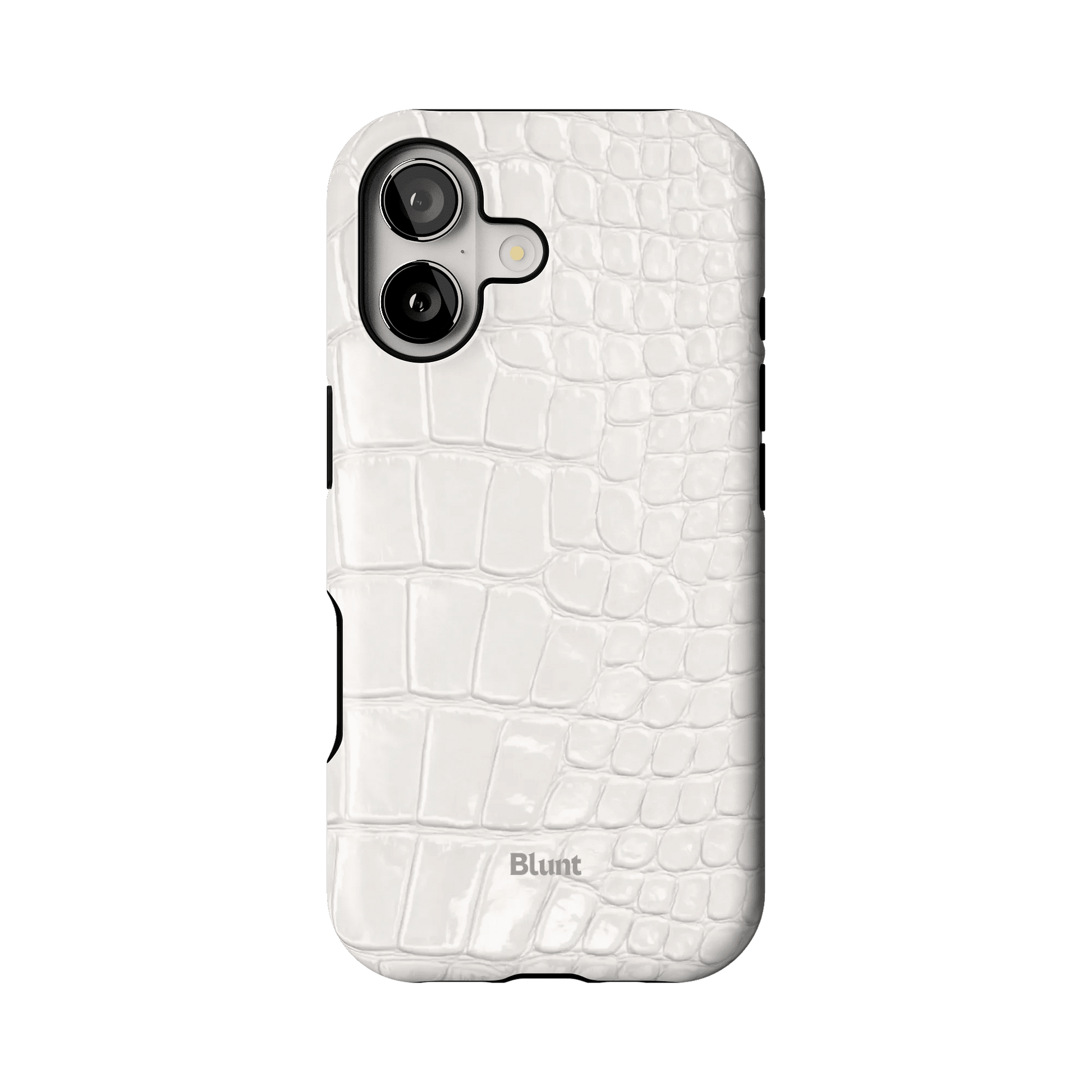 White Plush iPhone Case - Blunt Cases