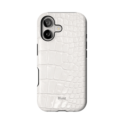 White Plush iPhone Case - Blunt Cases