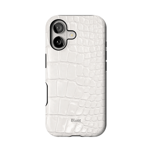 White Plush iPhone Case - Blunt Cases