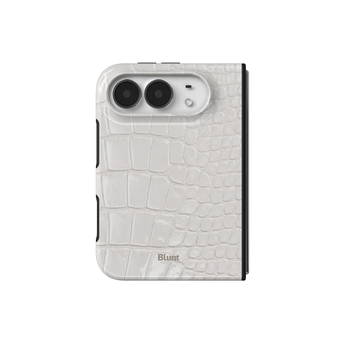 white-plush-iphone-case iPhone 18 Duo case, view 2