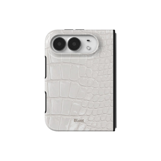 white-plush-iphone-case iPhone 18 Duo case, view 2