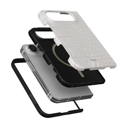 white-plush-iphone-case iPhone 18 Duo case, view 6