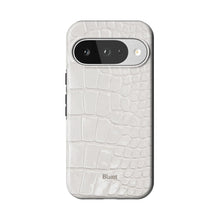 White Plush Pixel Case
