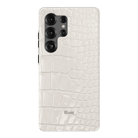 White Plush Samsung Case - Blunt Cases