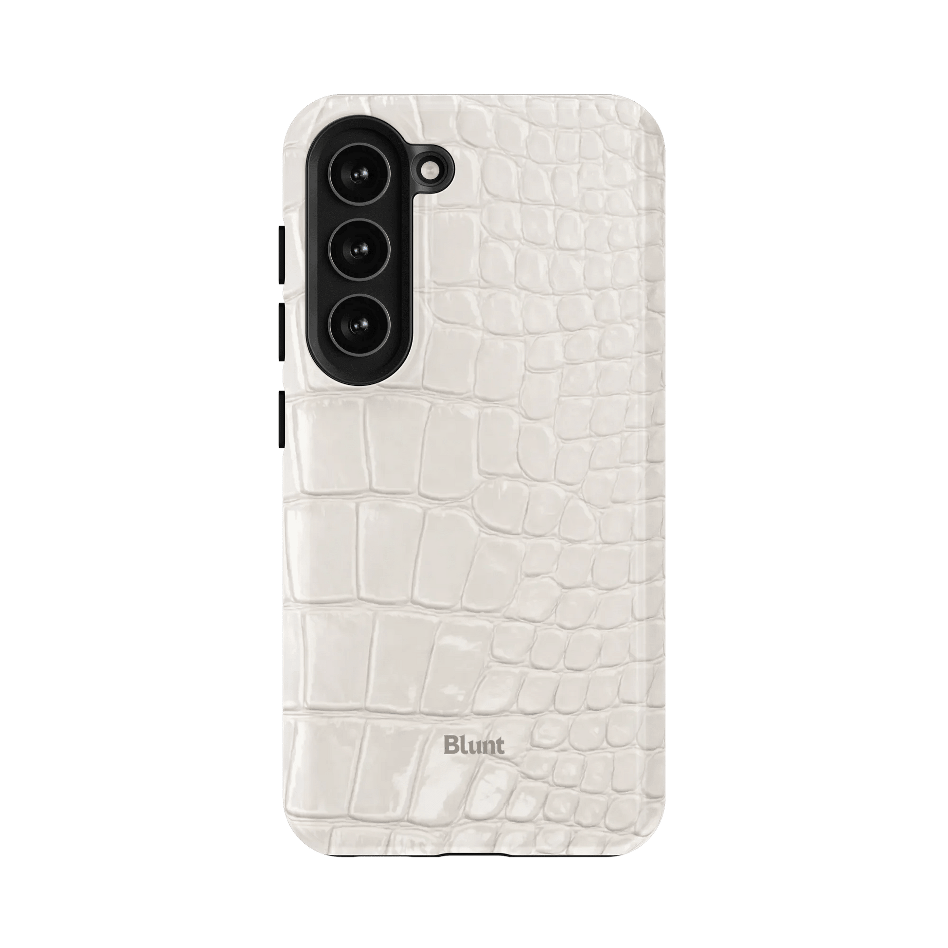 White Plush Samsung Case - Blunt Cases