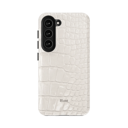 White Plush Samsung Case - Blunt Cases