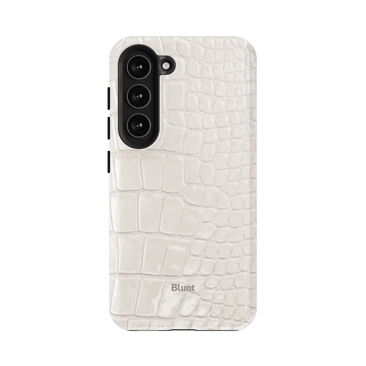 White Plush Samsung Case - Blunt Cases