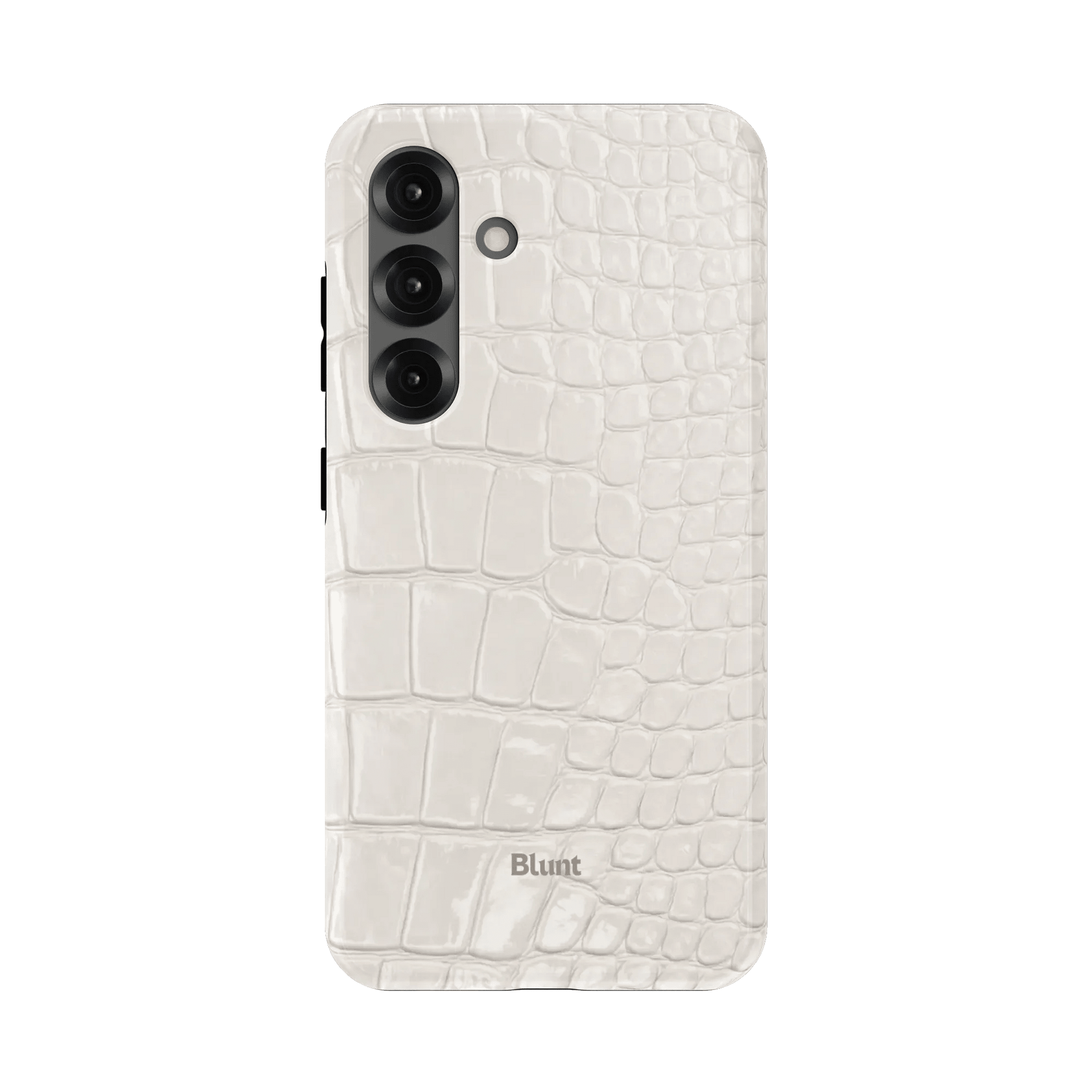 White Plush Samsung Case - Blunt Cases