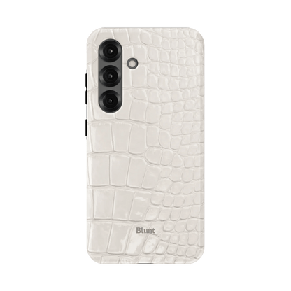 White Plush Samsung Case - Blunt Cases