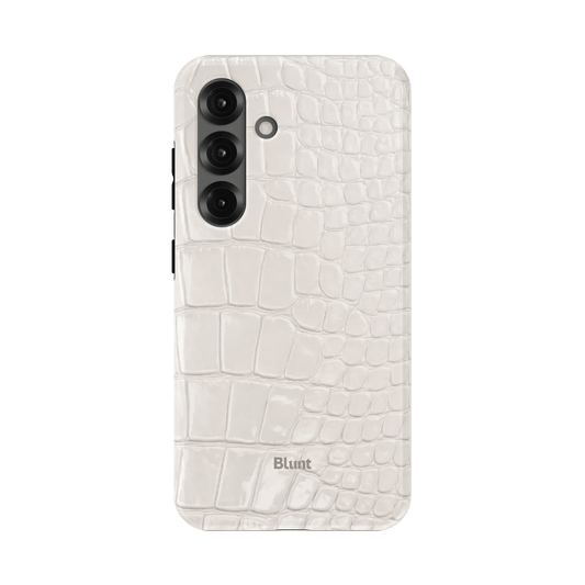 White Plush Samsung Case - Blunt Cases