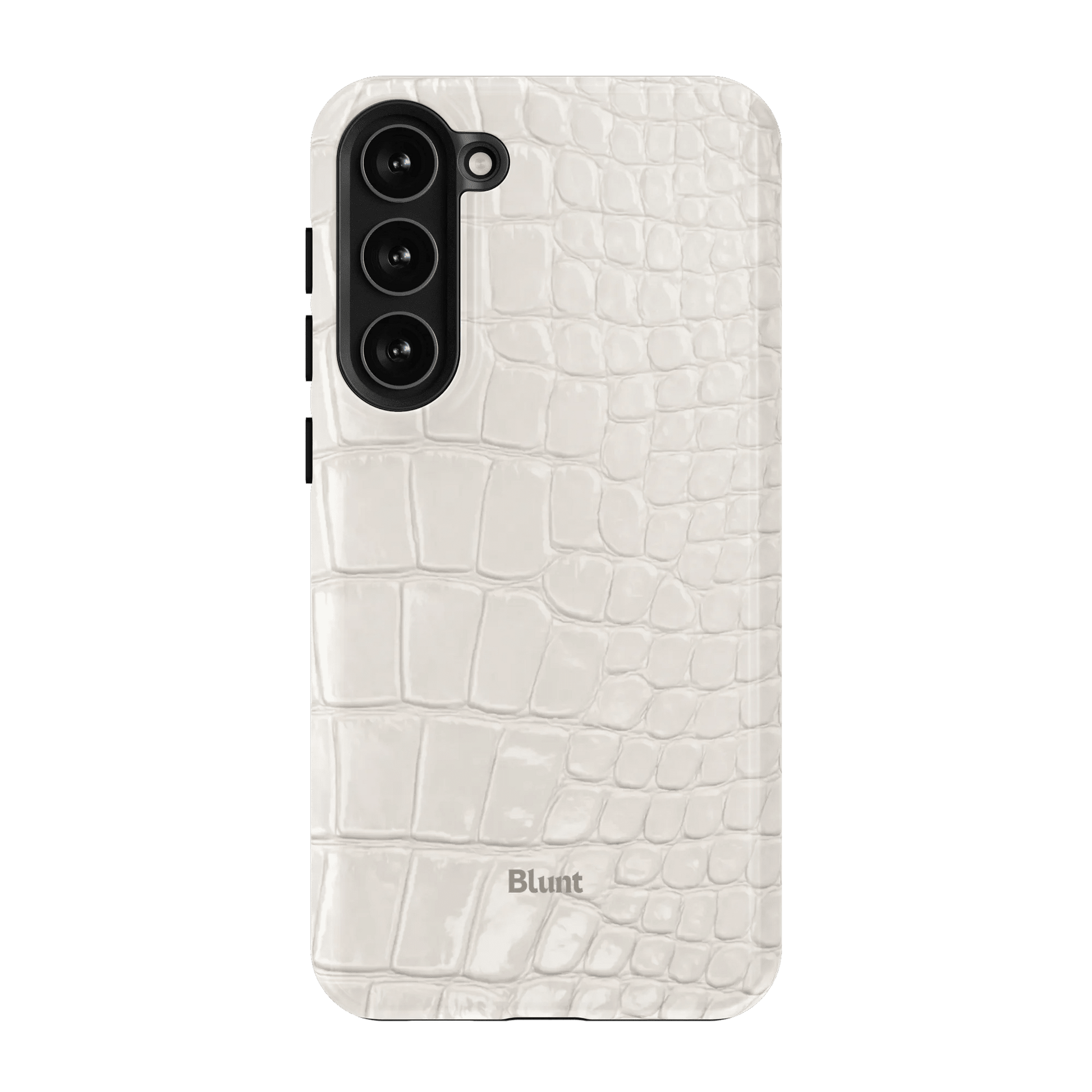 White Plush Samsung Case - Blunt Cases