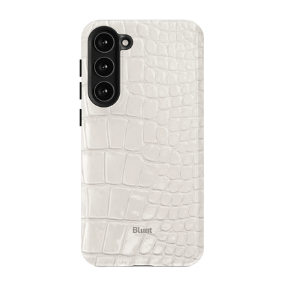 White Plush Samsung Case - Blunt Cases