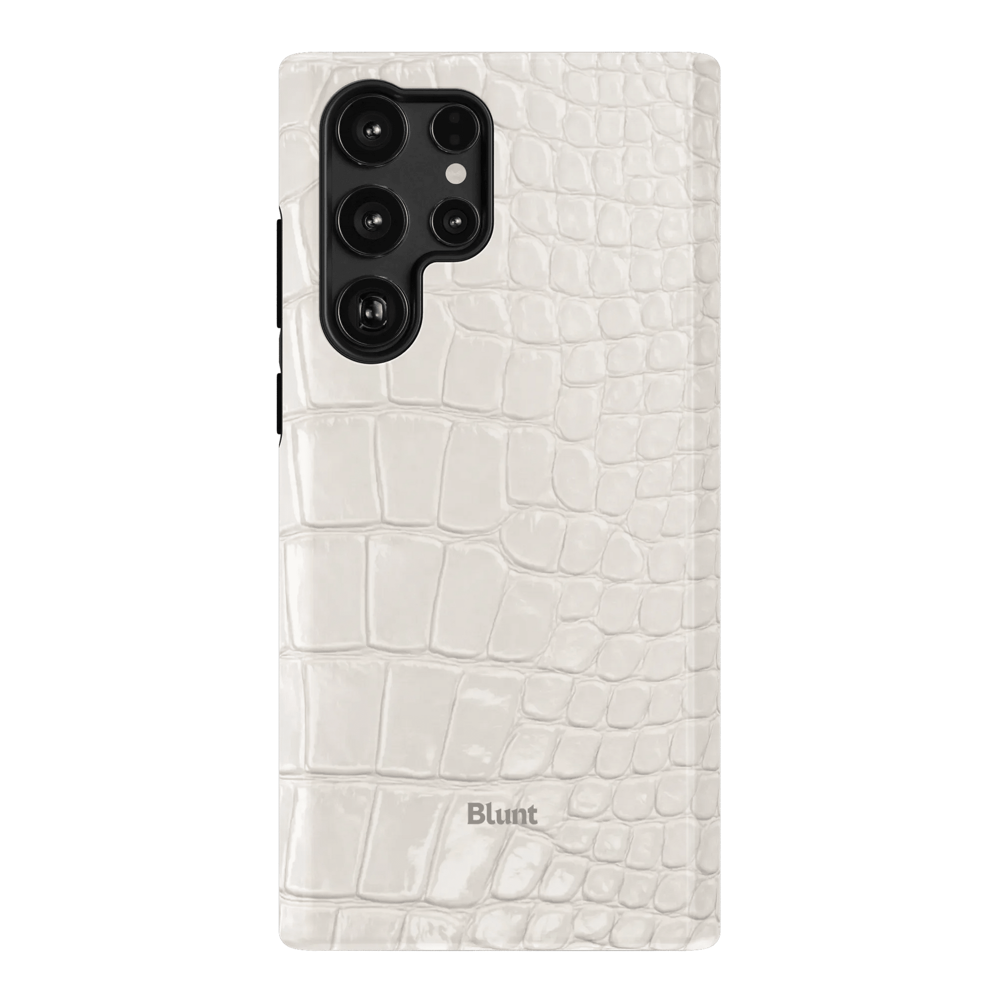 White Plush Samsung Case - Blunt Cases