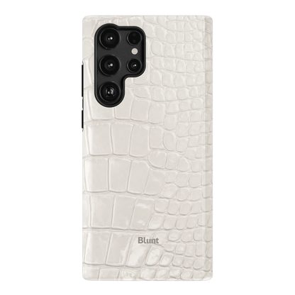 White Plush Samsung Case - Blunt Cases