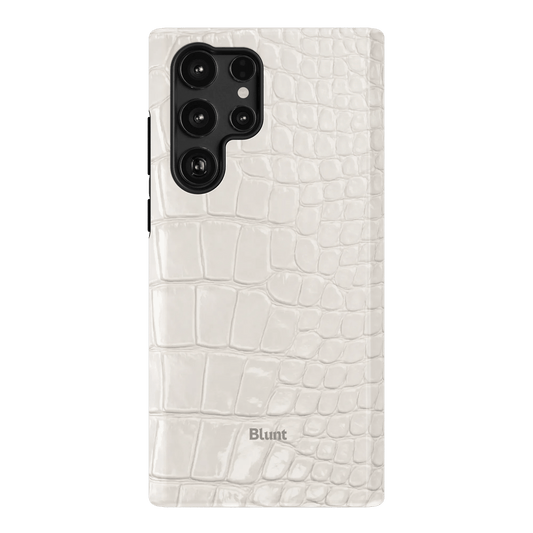 White Plush Samsung Case - Blunt Cases