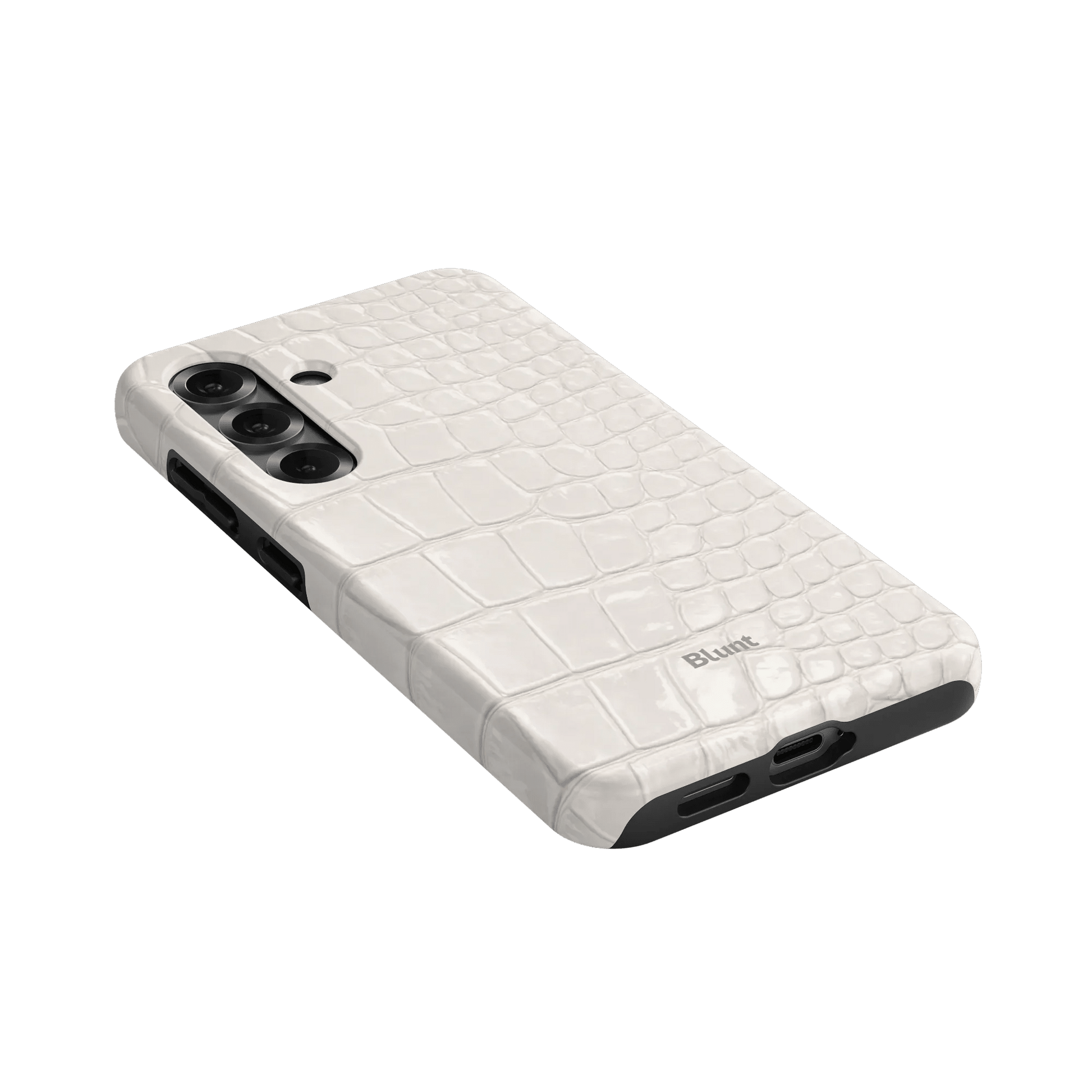 White Plush Samsung Case - Blunt Cases