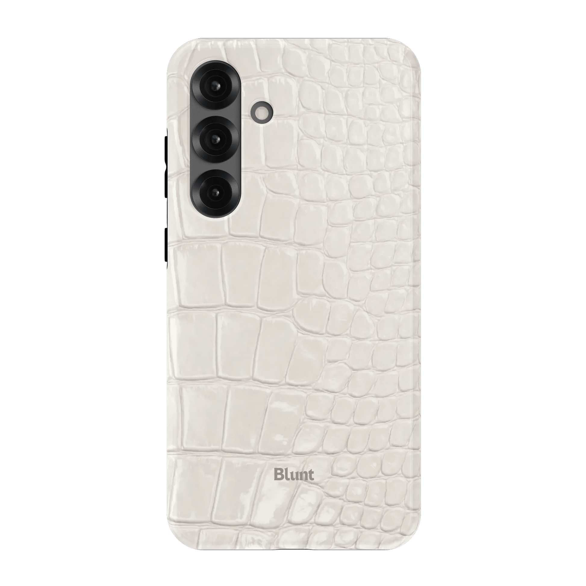 White Plush Samsung Case - Blunt Cases