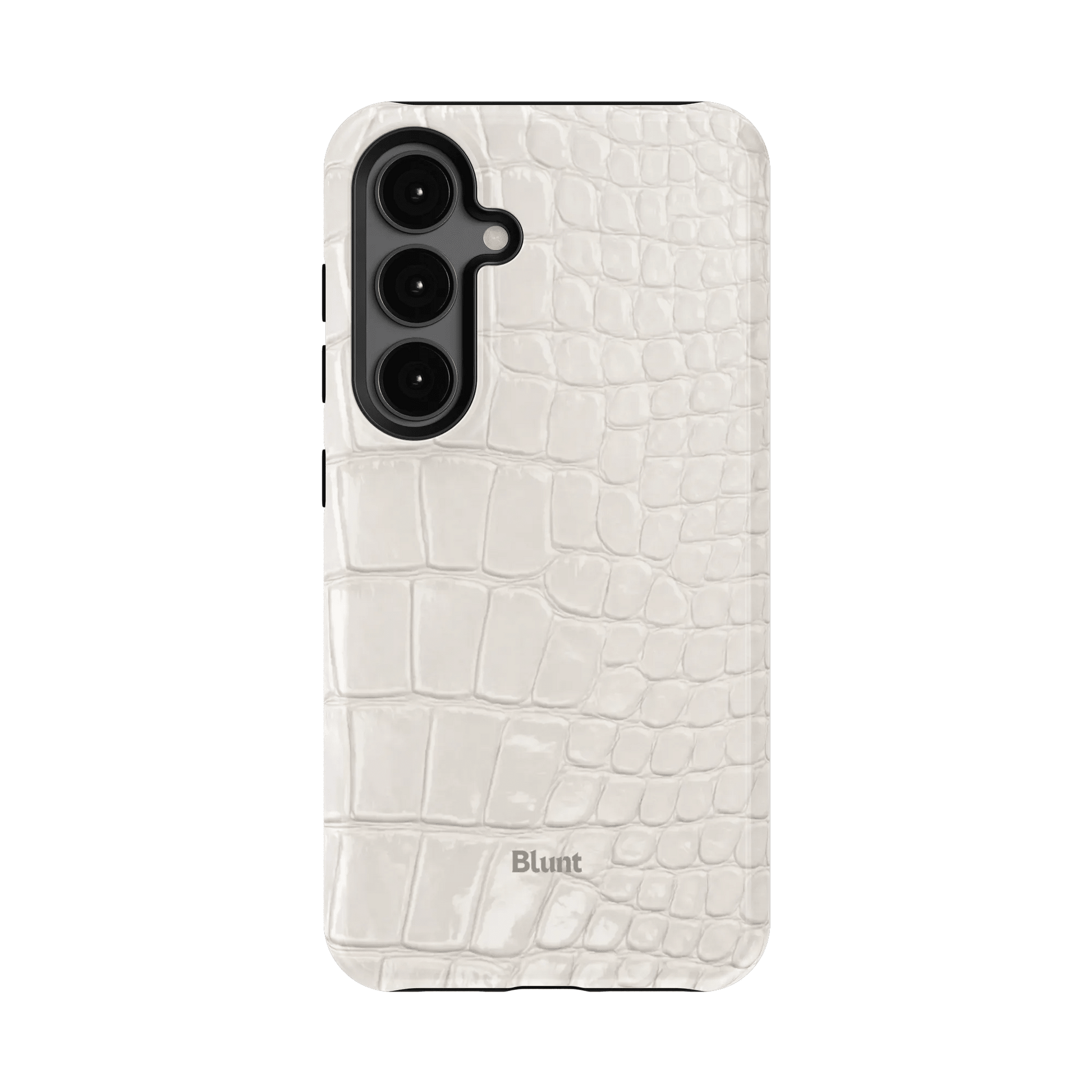 White Plush Samsung Case - Blunt Cases