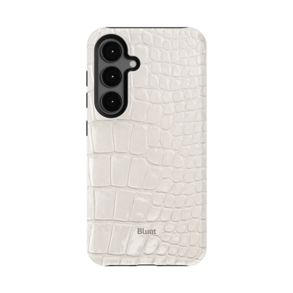 White Plush Samsung Case - Blunt Cases