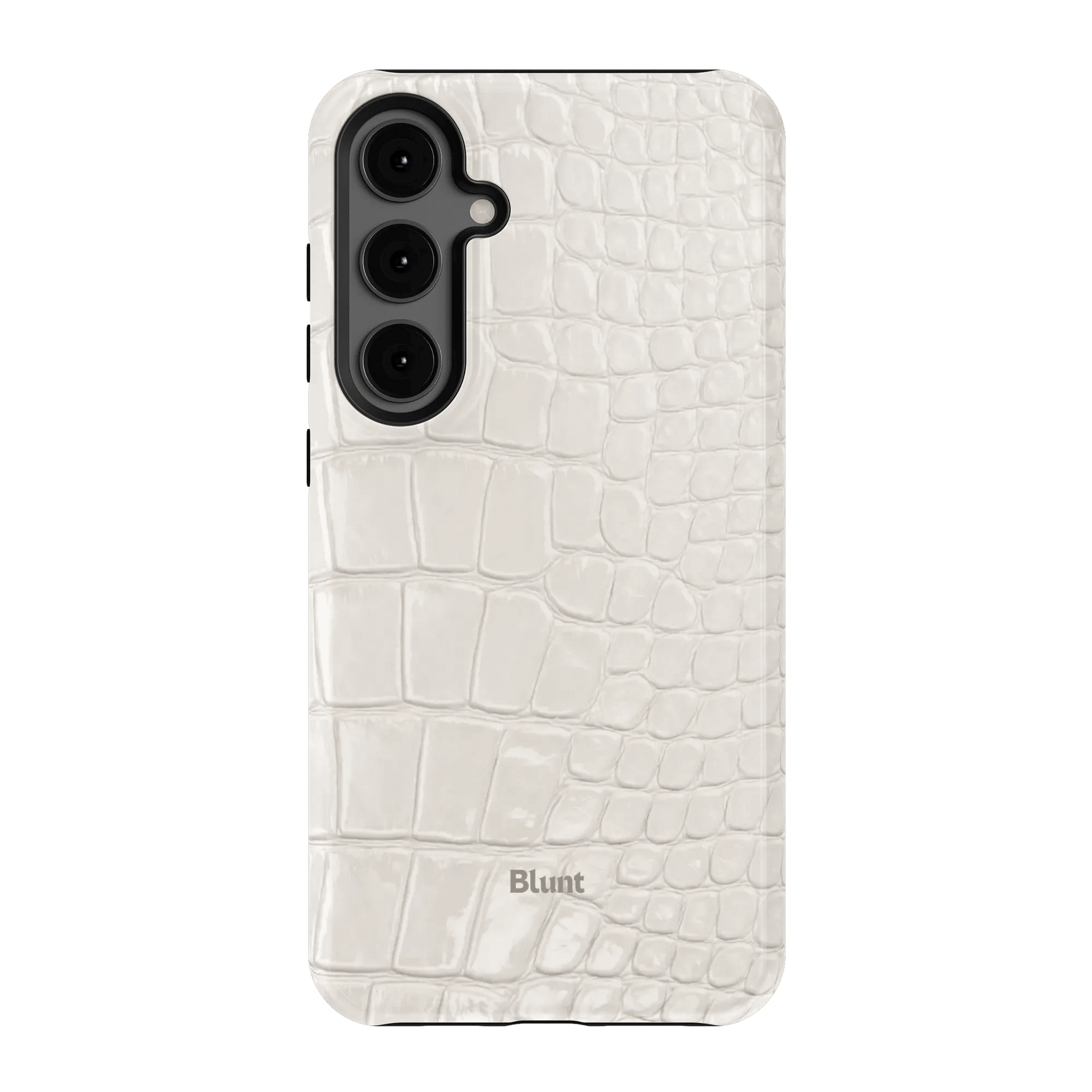 White Plush Samsung Case - Blunt Cases