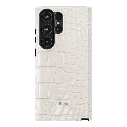 White Plush Samsung Case - Blunt Cases