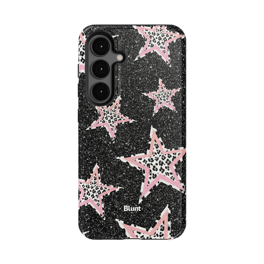 Pink Zebra Stars Samsung Case