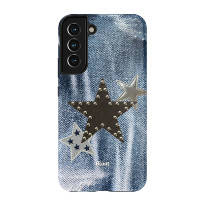 Denim Starstud Samsung Case