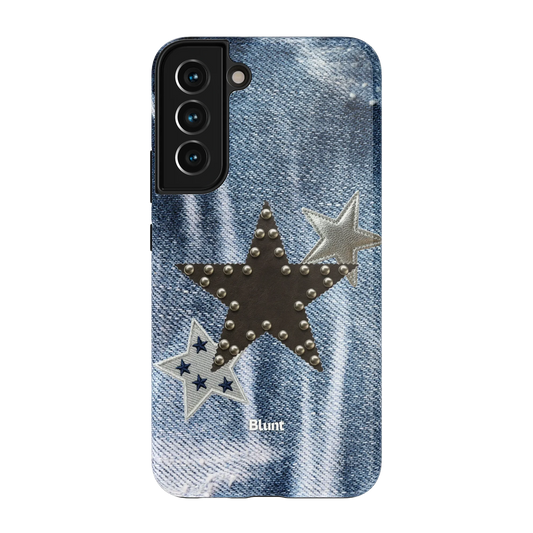 Denim Starstud Samsung Case