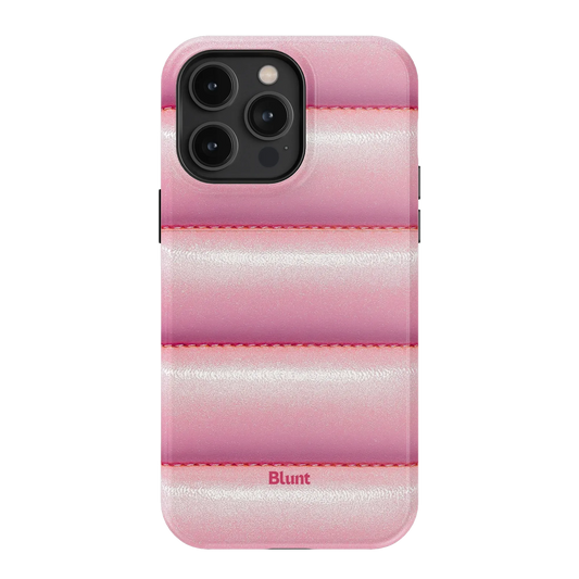 Pink Puffer iPhone Case
