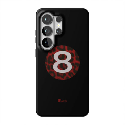 Red Cheetah Magic 8 Samsung Case