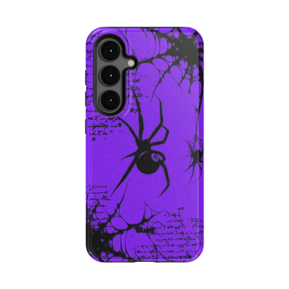 Violet Script Samsung Case