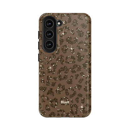 Brown Cheetah Print Samsung Case