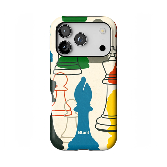 Checkmate Lines iPhone Case
