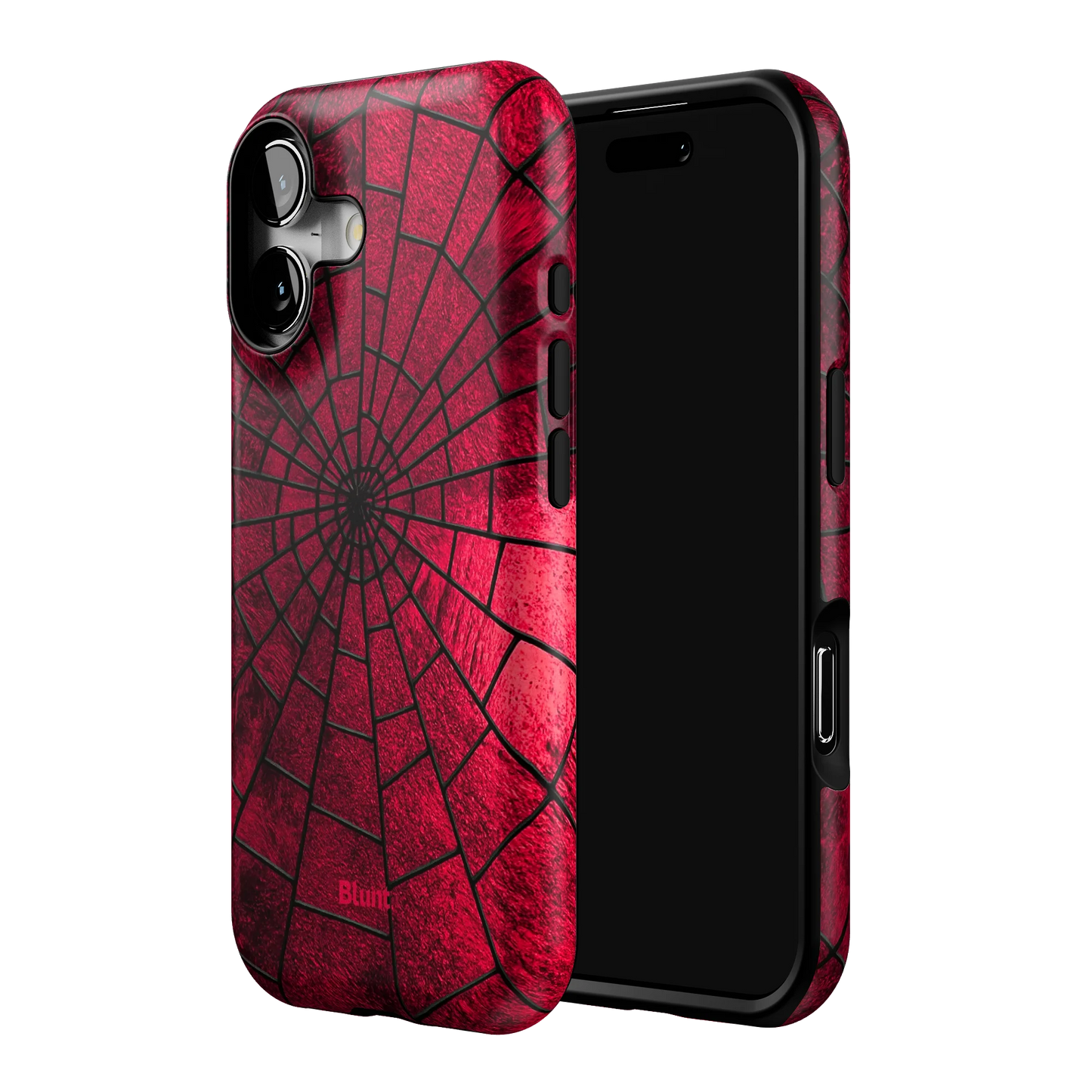 Crimson Web iPhone Case