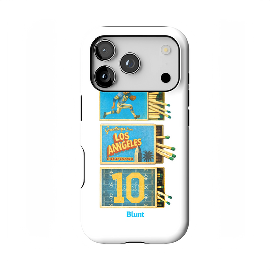 LA Coast Football iPhone Case