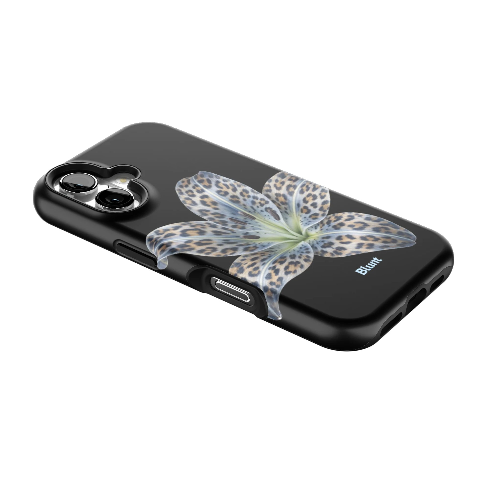 Blue-Leopard-Bloom-iphone-case-iPhone 16-2