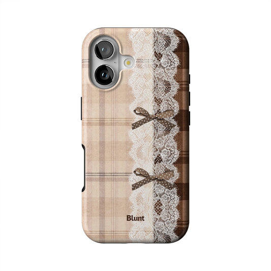 Toffee Print iPhone Case