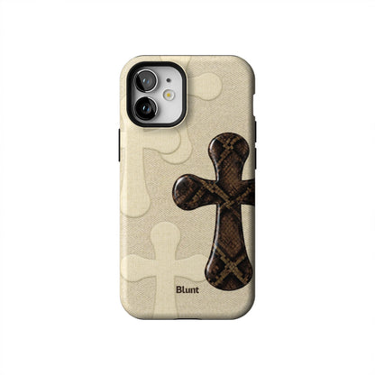 Cream-Patch-iphone-case-iPhone 12 Mini-1