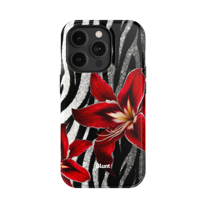 Zebra Rouge iPhone Case