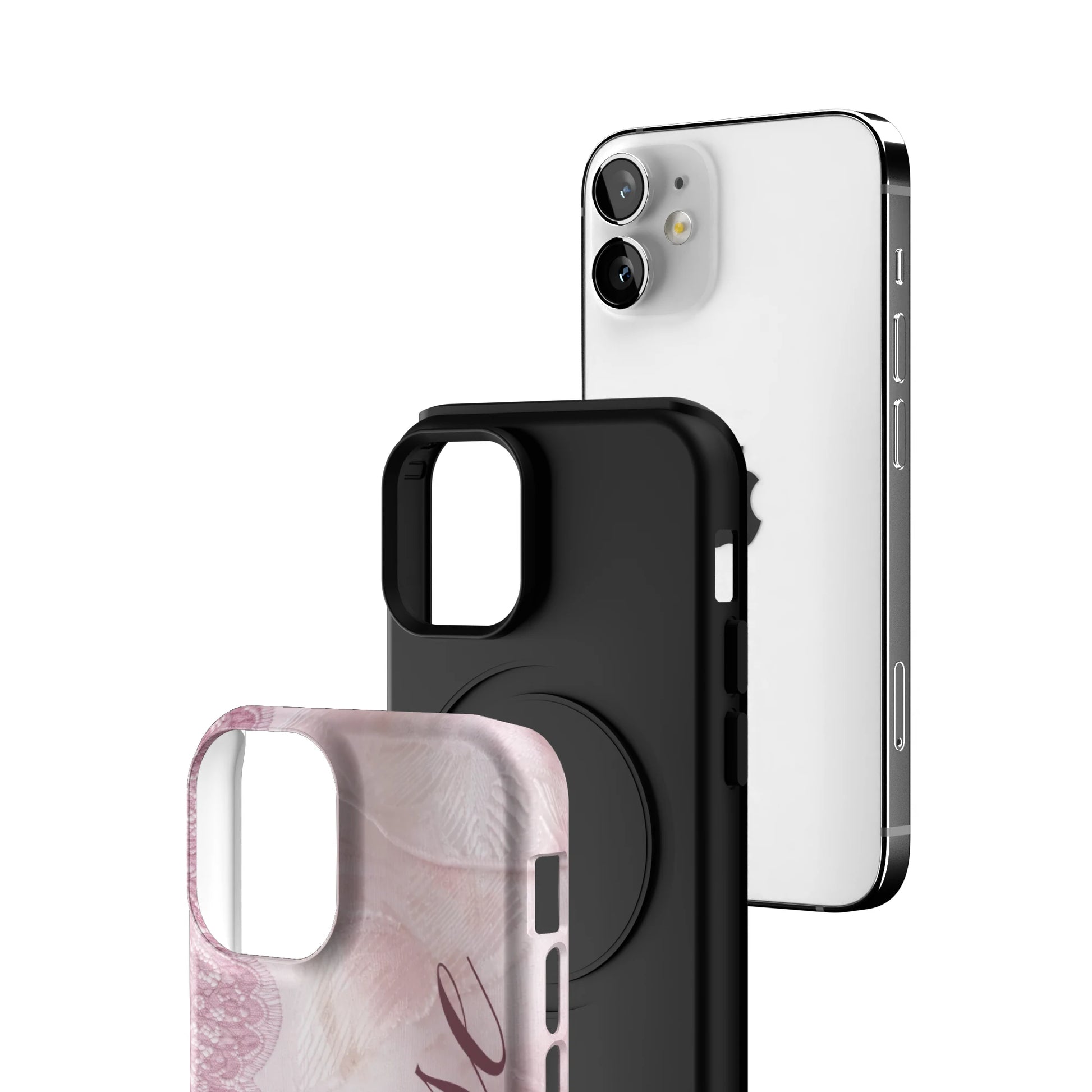Blush-Laced-Muse-iphone-case-iPhone 12 Mini-3