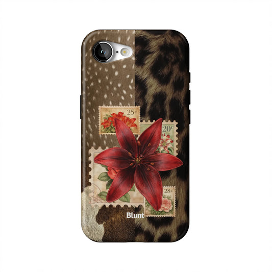 POSTMARKED-BLOOM-iphone-case-iPhone 16 E-1