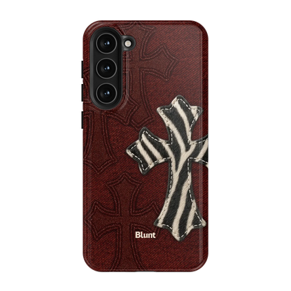 Zebrascale Cross Samsung Case