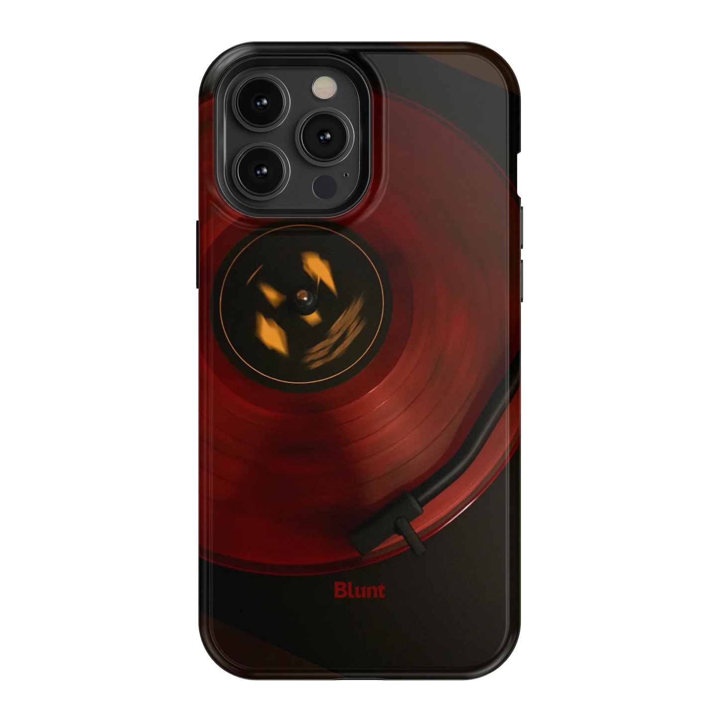 Crimson Echo iPhone Case