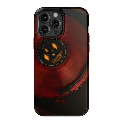 Crimson Echo iPhone Case