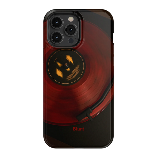 Crimson Echo iPhone Case